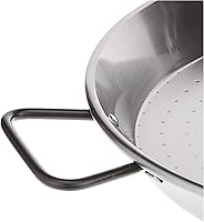 Vista 4 de Garcima Olla para paella de acero al carbono Pata Negra de grado restaurante, 16 pulgadas, 40cm