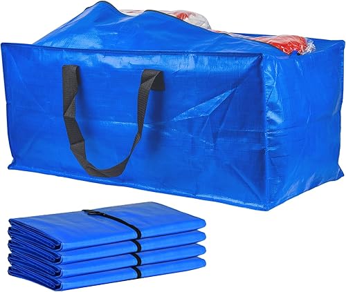 Miniatura 7 de Bolsa de colchón tamaño King para mudanza y almacenamiento, protector de colchón reutilizable extra grueso, impermeable, resistente, con 8 asas de