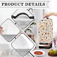 Vista 178 de doginthehole Hummingbird Blender Covers for Kitchen, Washable Appliance Covers Anti Fingerprint Stain Resistant Polyester Blender Dust Cover