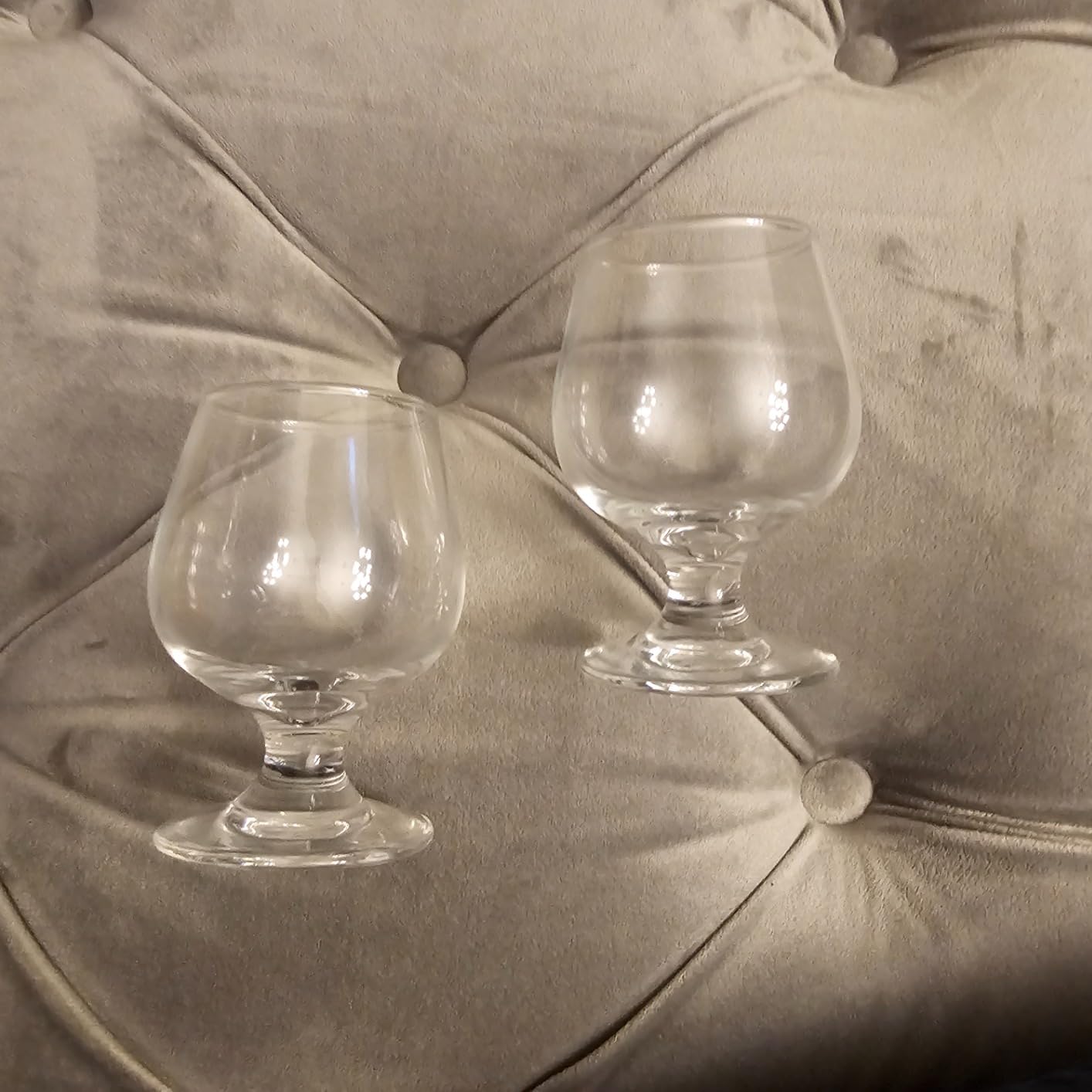 Amazon.com | binsakao 5 oz Shot Glasses Set of 6, Small Brandy Snifters ...