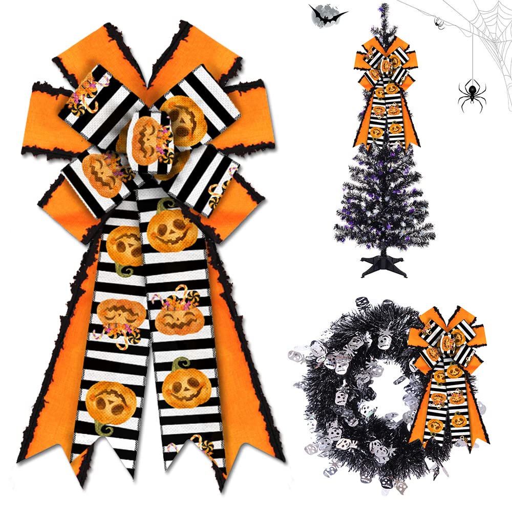 Lot De 3 Rouleaux De Ruban à Bords Métalliques Pour Halloween, 10 M, Chauve-souris, Toile D'araignée, Crâne, Citrouille, Décoration De Fête D' Halloween, Couronne, Loisirs Créatifs (violet, Vert