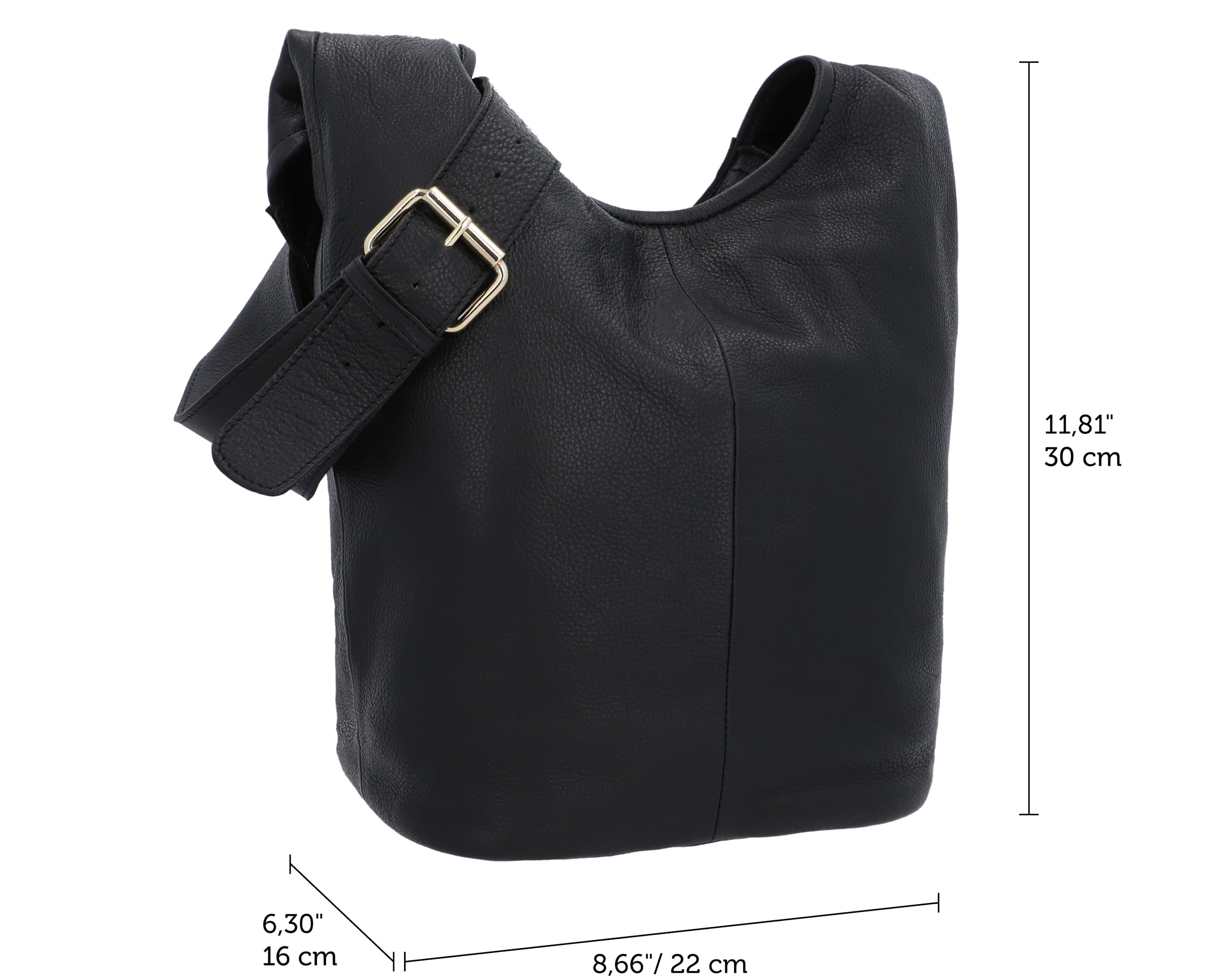 Gusti Leder Umhängetasche Damen Josephine – Shopper Tasche Damen Groß Echtleder Handtasche Braun – Leder Shopper Mittelgroß Handgefertigt
