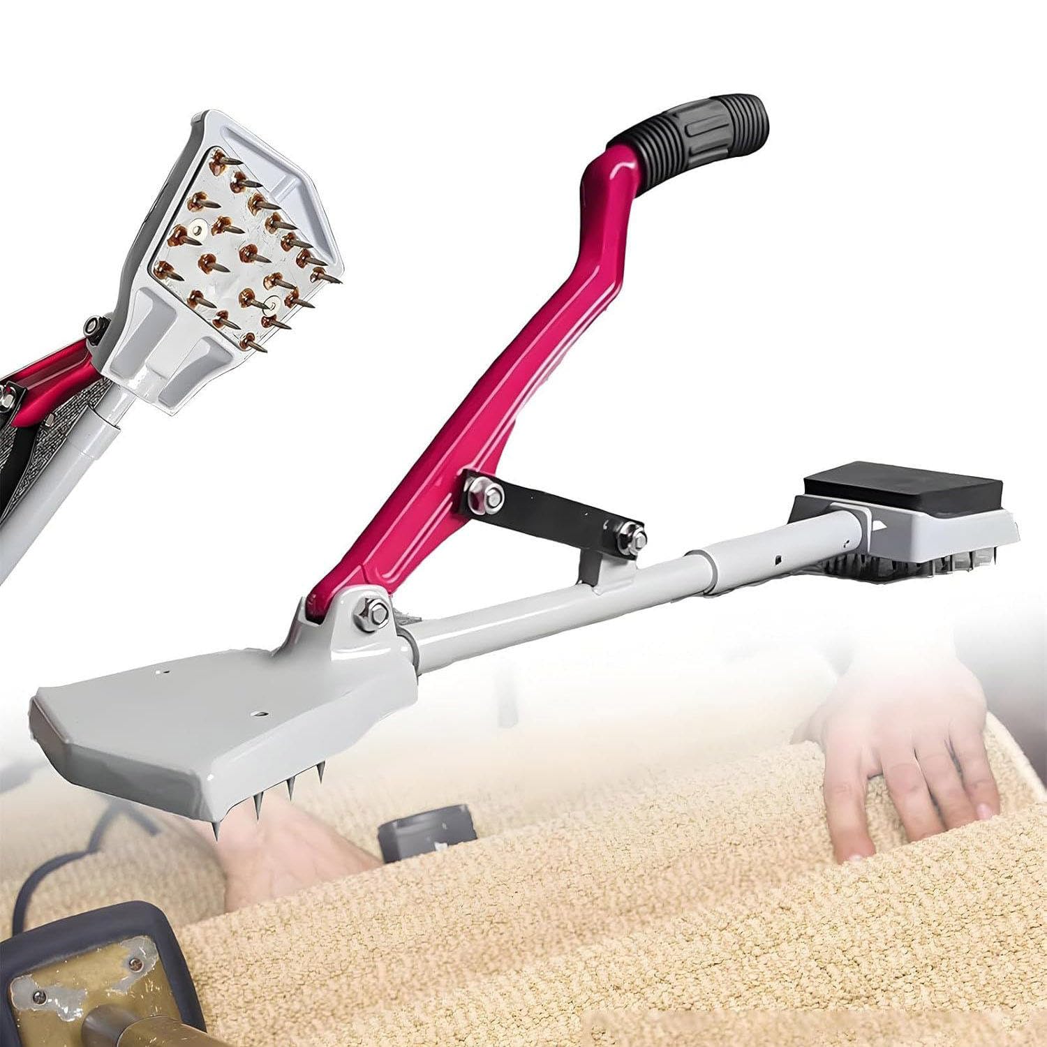 Outils de pose de moquette, embauchoir sans genou, kit d'outils d'installation pour la maison, le sol, l'ameublement