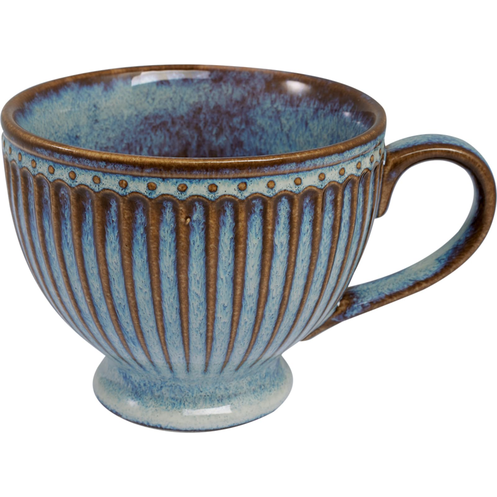 Greengate Teetasse Alice – Oyster Blue, Keramik, 400 ml