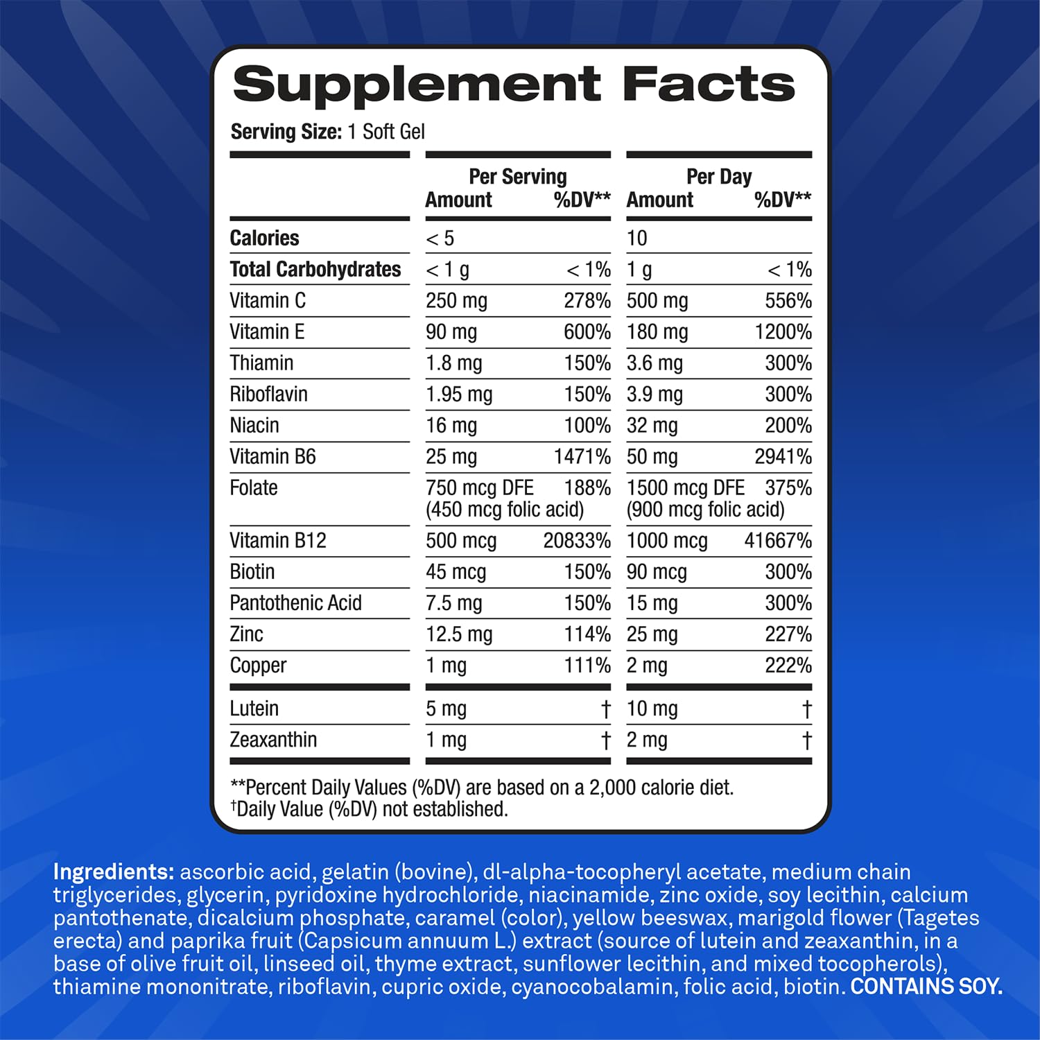 PreserVision AREDS3 Eye Vitamins Macular Supplement, 60 Softgels — Amazon image 6