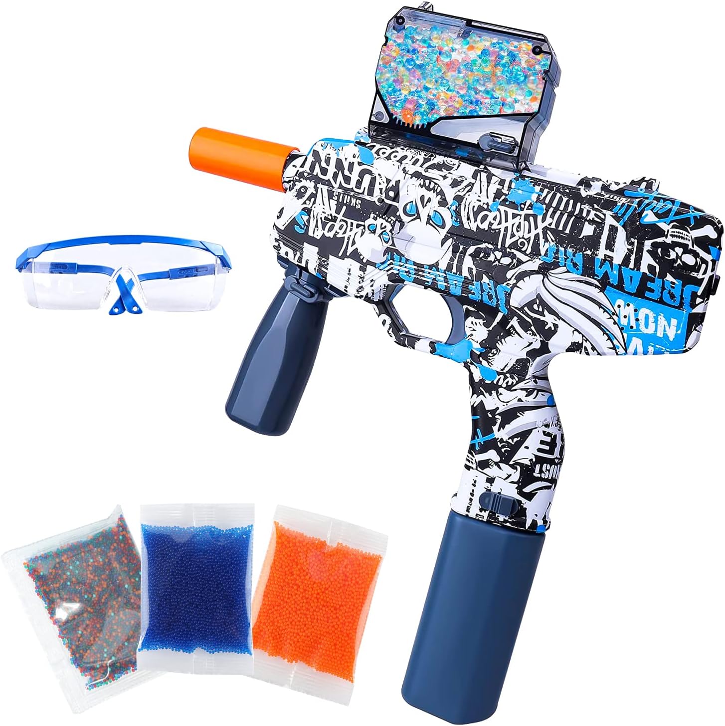 MP9 Gel Ball Blaster, Electric Splatter Ball