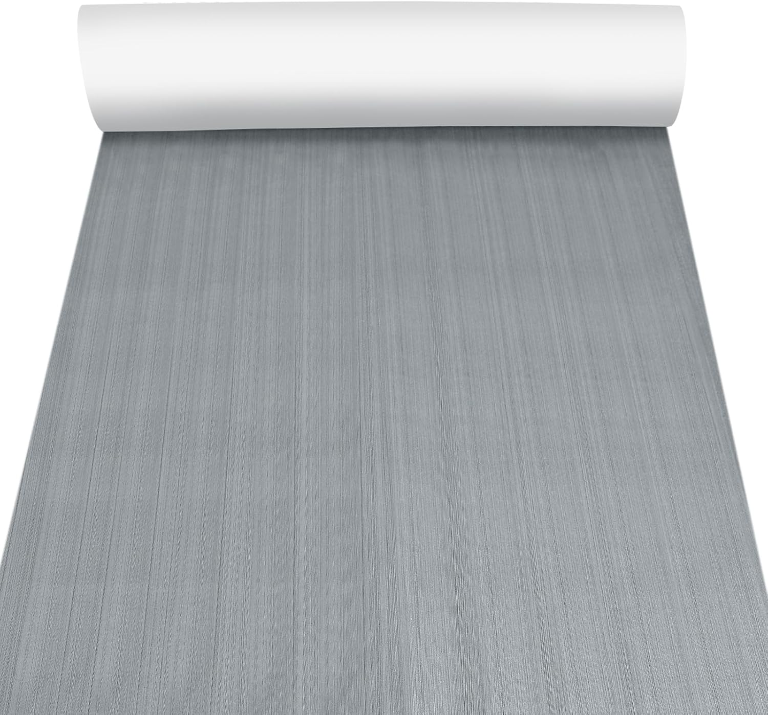 Boat Flooring EVA Foam Decking Sheet - Upgraded Hi-Strength Adhesive Marine Vinyl Flooring,Non-Slip Faux Teak Sea Deck Marine Mat with Rubber Rolle