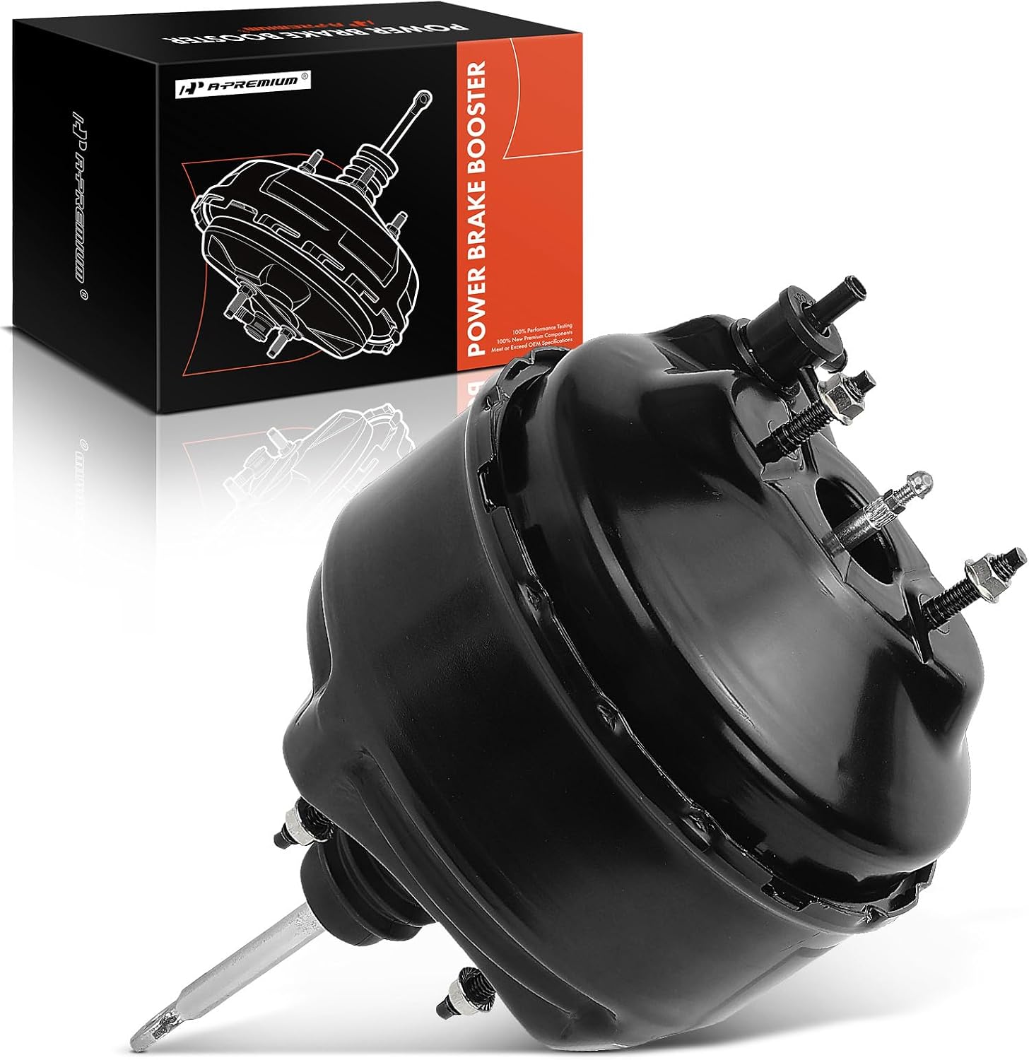 A-Premium Vacuum Power Brake Booster Compatible with Dodge W250 1984-1993, W350 1984-1993, D250 1986-1993, D350 1984-1993