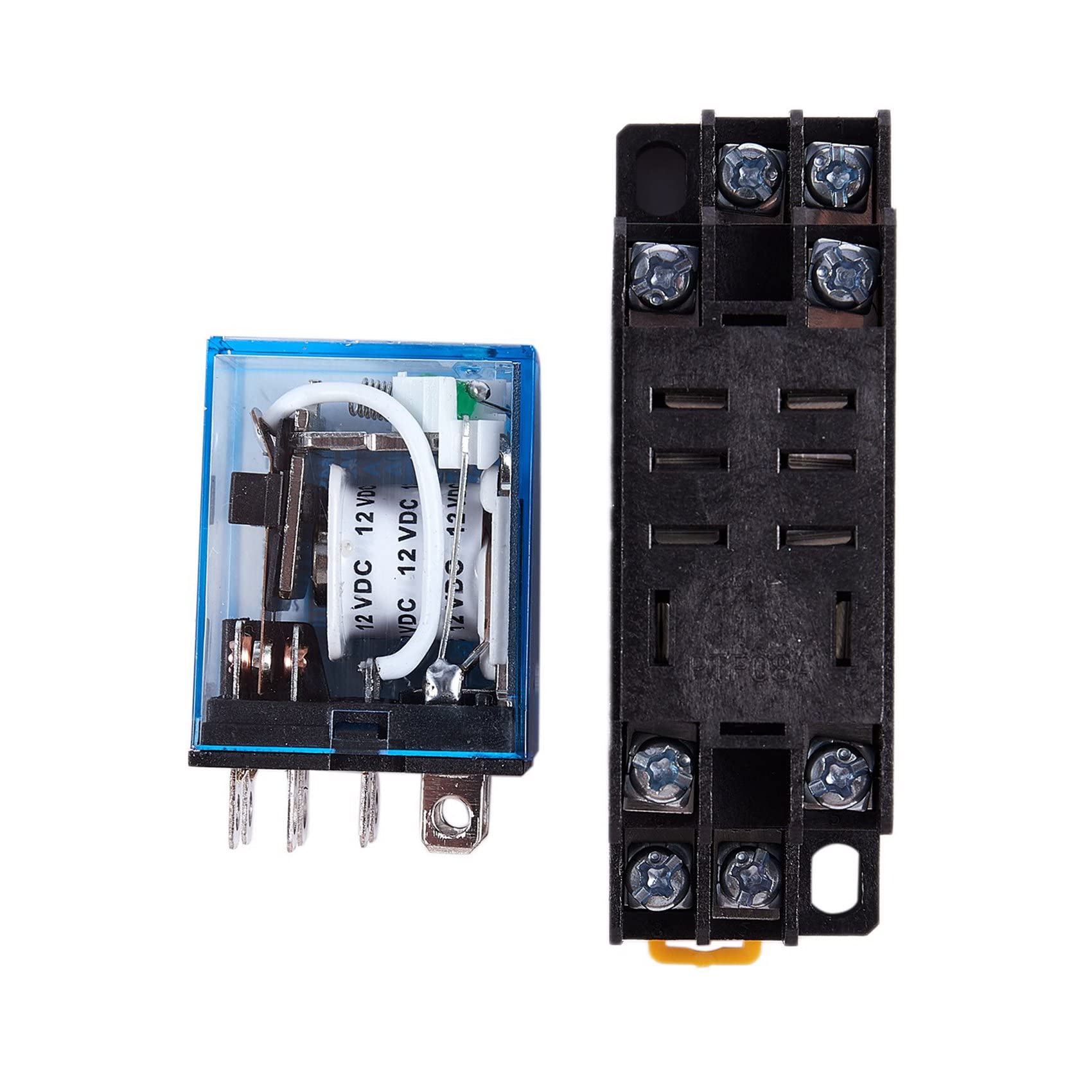 Relé De Potencia 220V AC - DPDT, 8 Pines (PTF08)
