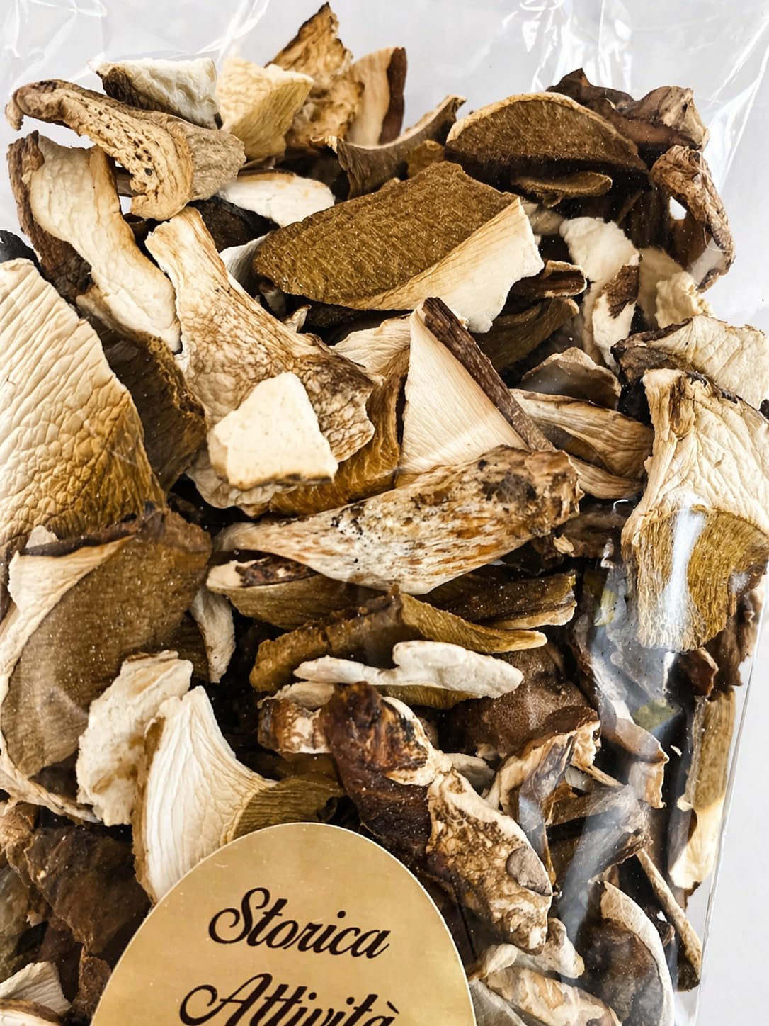 Bolsa de setas boletus porcini trozos calidad extra - 100 g Boletus edulis