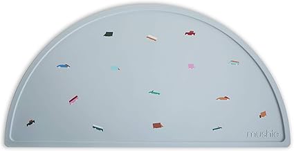 Amazon シリコン ランチョンマット Mushie お食事マット プレイスマット 防水 ベビー 離乳食 北欧 ランチマット テーブルマット シリコンマット シリコンランチマット Retro Cars 食事マット ベビー マタニティ 通販