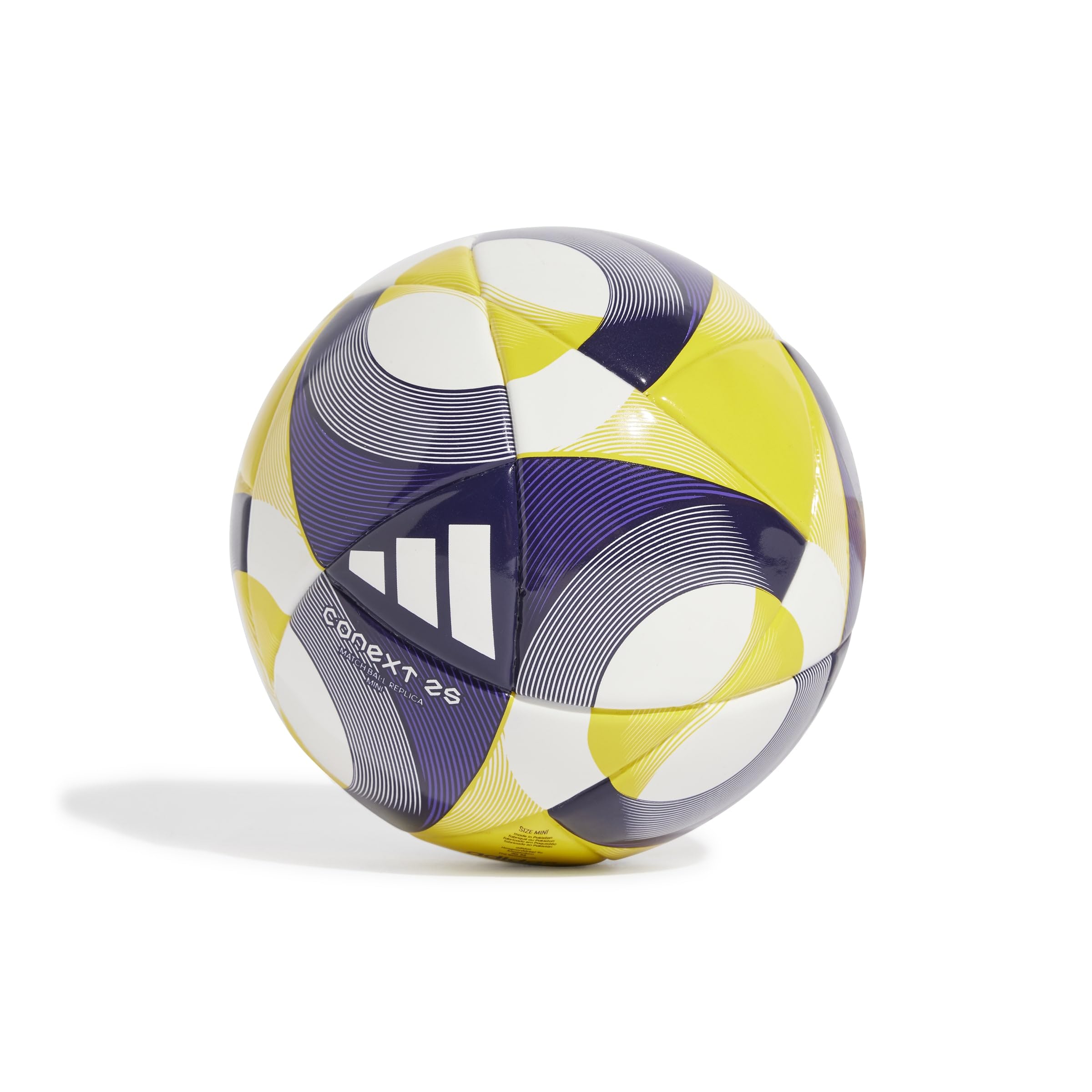 adidas Mini bola de futebol unissex Conext25 para adultos, branca