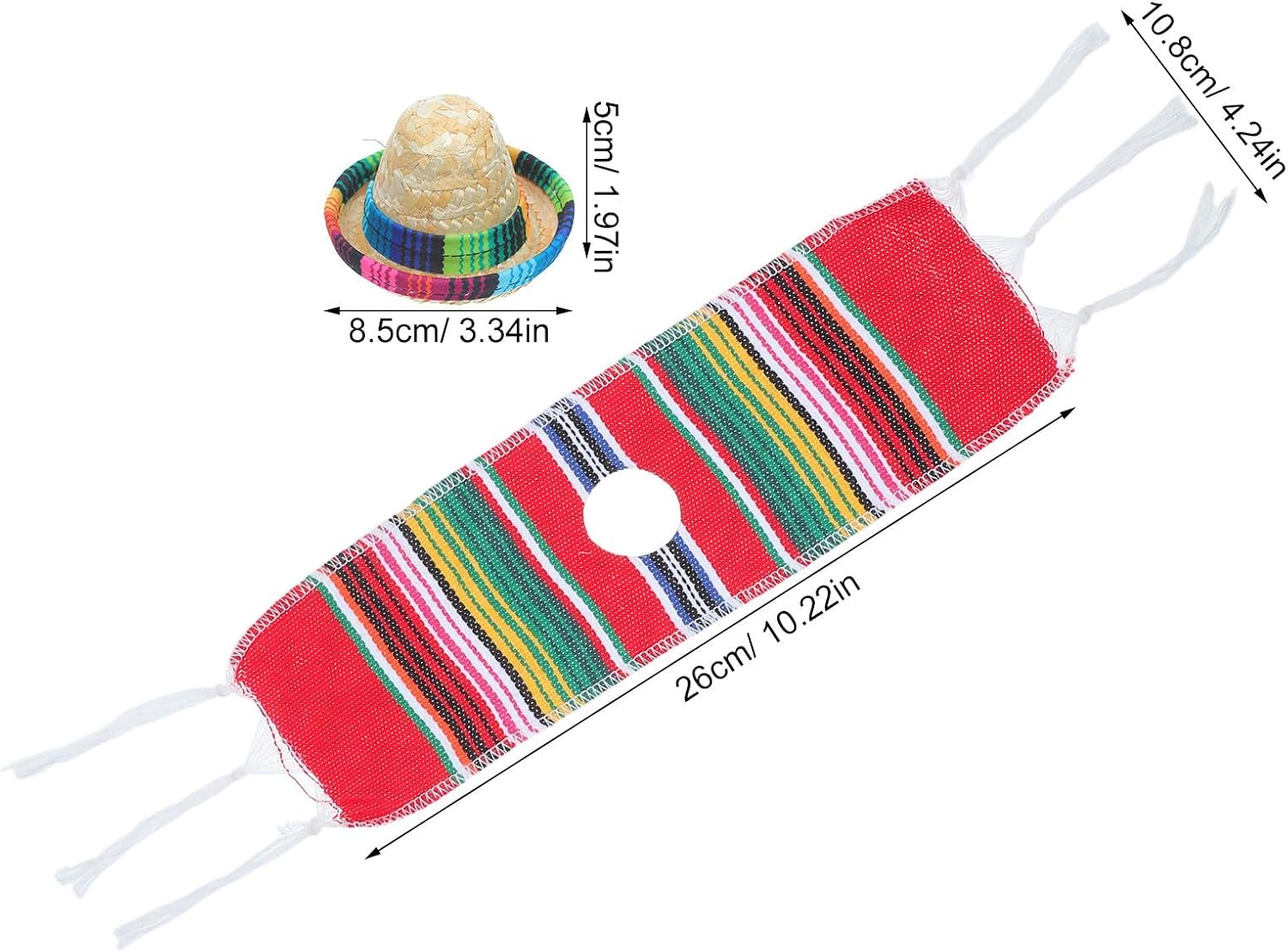 SOLUSTRE 2 Sets Mini Cloth Wine Bottle Covers with Hat and Scarf, Versatile Decorative Accessories for Wine Bottle Parties and Holiday Celebration, Festive Atmosphere Creator