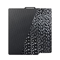 Vista 10 de PEO+PEI Placa de construcción para Bambu Lab X1C/X1/P1P/P1S/P2S/A1, 257x257mm Placa de cama de acero para muelles PEO+PEI de doble cara, cama