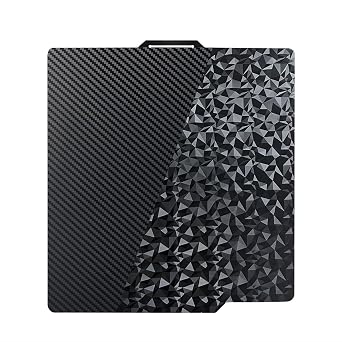 IdeaFormer-3D PEO PET Smooth Build Plate for Bambu Lab X2D X1C X1 X1E P1P P1S P2S A1, PEO PET Spring Steel Sheet Flexible Bed Plate for Bambu Labs X1, X1 Carbon, P1P, P1S, P2S, A1 3D Printer Platform