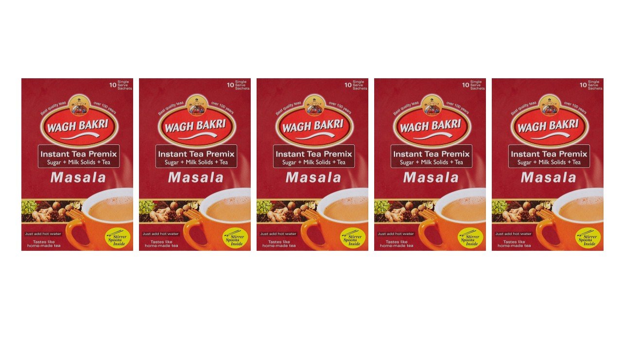 Wagh Bakri Masala Instant Tea Premix, 140g (Pack of 5) (B071ZPHJZN) Amazon Price History, Amazon Price Tracker