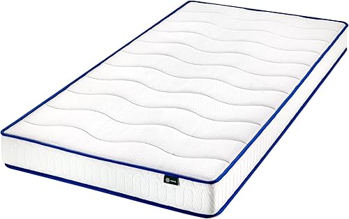 Miniatura 44 de ZINUS Colchón esencial de resortes interiores de 8 pulgadas, colchón para niños, sensación de firmeza media, espumas certificadas CertiPUR-US,
