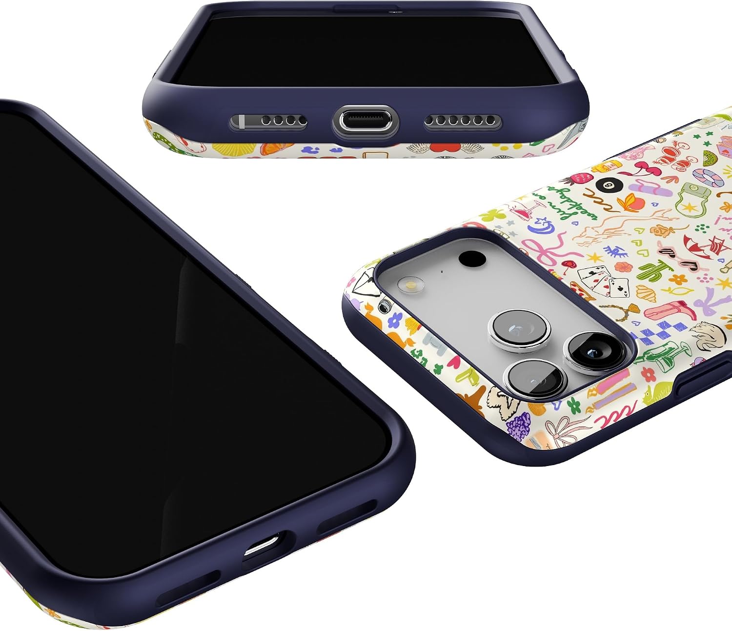 Casely iPhone 17 Pro Max Case | All the Fun Things | Fun on Weekdays | Bold Protective Design | Compatible with MagSafe image 5