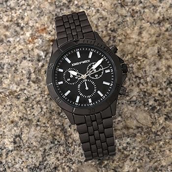 Buy Joker & Witch Men Analogue Connery 40mm Black Dial 20mm