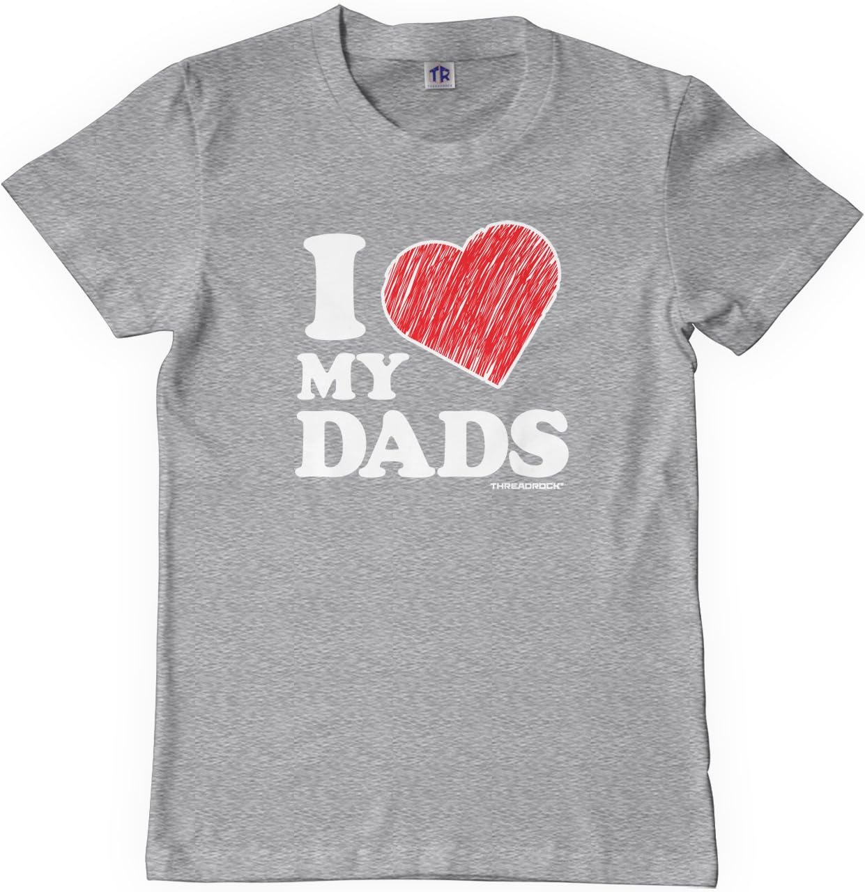 Threadrock Big Boys' I Love My Dads Youth T-Shirt