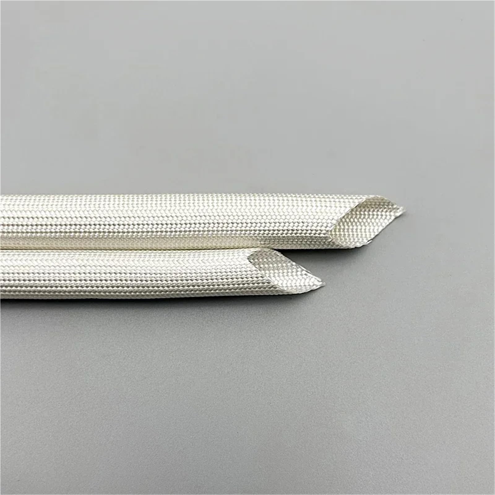 Kabelkanal Kabelhülle Geflechtschlauch Widerstandsfähig Flexibel Leicht Für Hause(White,20mm,5M)