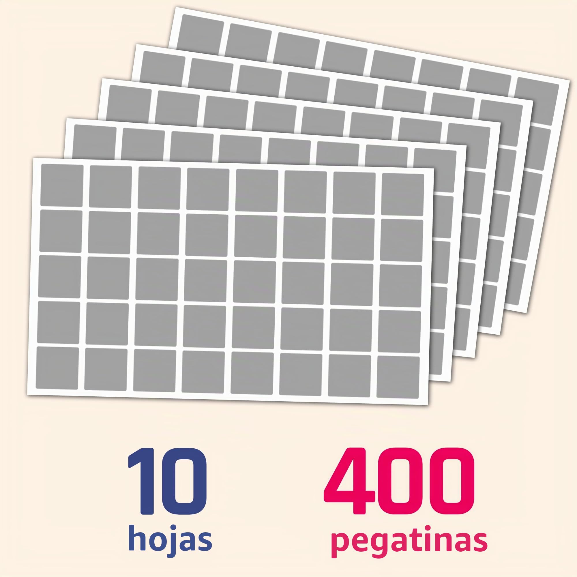 400 Pegatinas Rasca Y Gana – Etiquetas Plateadas De 4.8 X 1.5 Cm Para Tarjetas, Sorpresas Y Juegos Creativos
