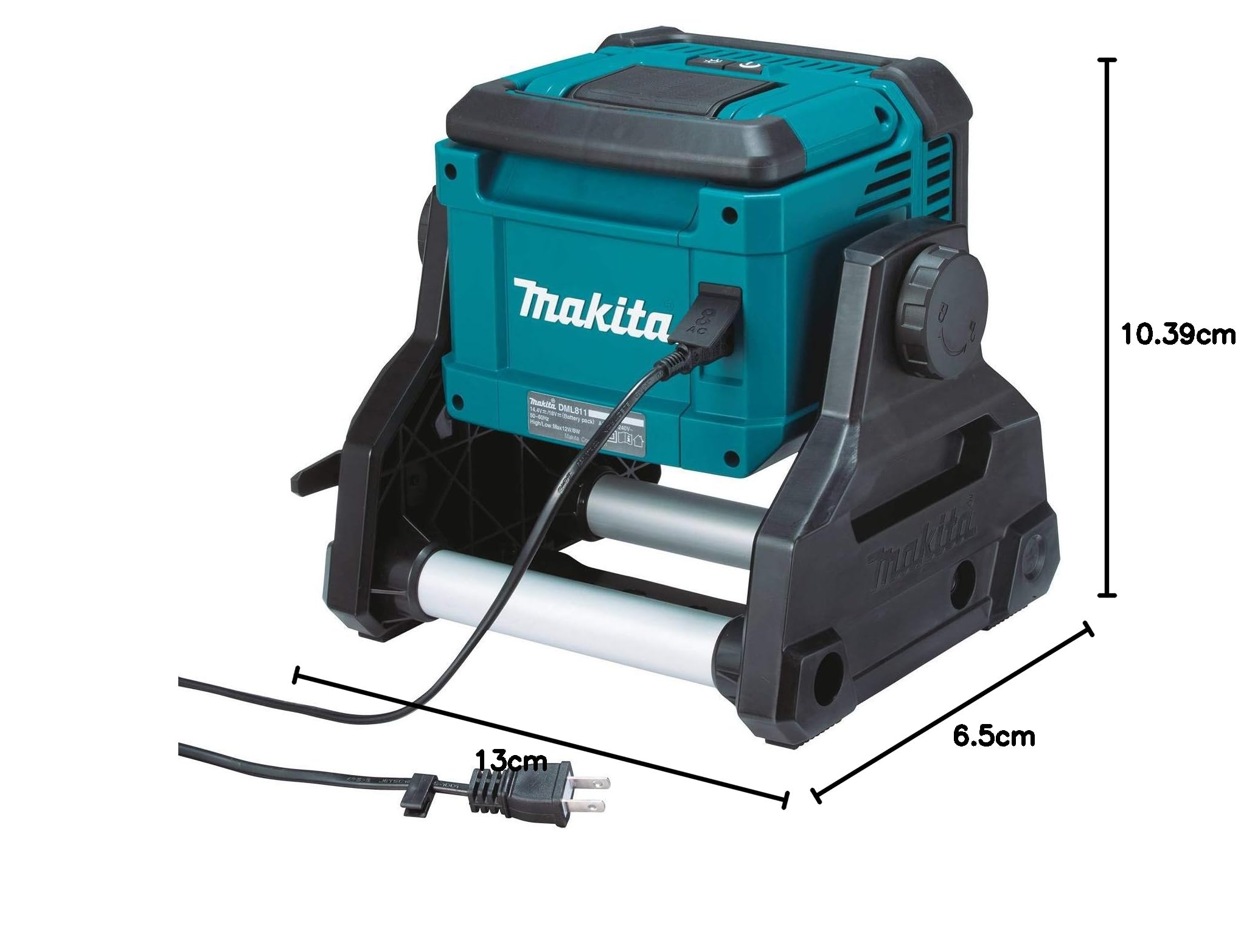Makita DML811/1 110V / 14,4V/18V Li-Ion LXT Arbeitsleuchte - Batterien und Ladegerät nicht im Lieferumfang enthalten