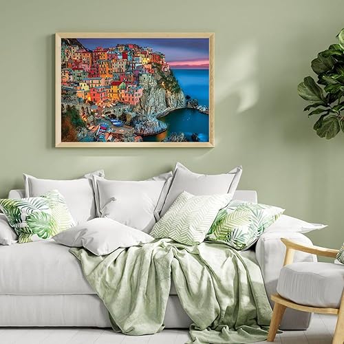 Miniatura 3 de Aestalrcus Pintura grande por números KI para adultos, kits de pintura acrílica para adultos, lienzo, 16 x 24 pulgadas, pintura de gran tamaño por