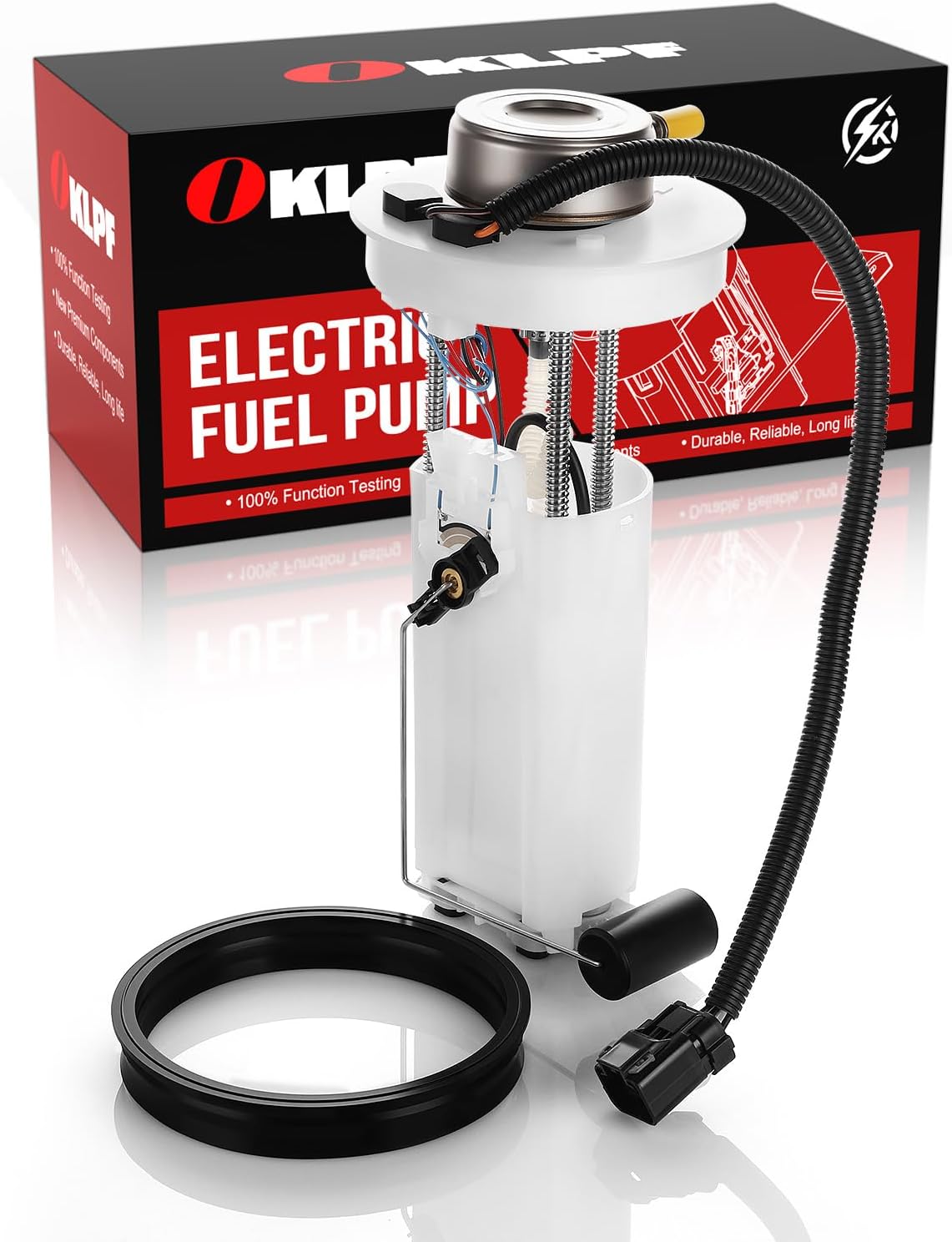 OKLPF Electric Fuel Pump Module Assembly Compatible With 1997 1998 1999 2000 2001 Jeep Cherokee L6 4.0L,1997 1998 1999 2000 Jeep Cherokee L4 2.5L,Replace E7121MN SP7121M