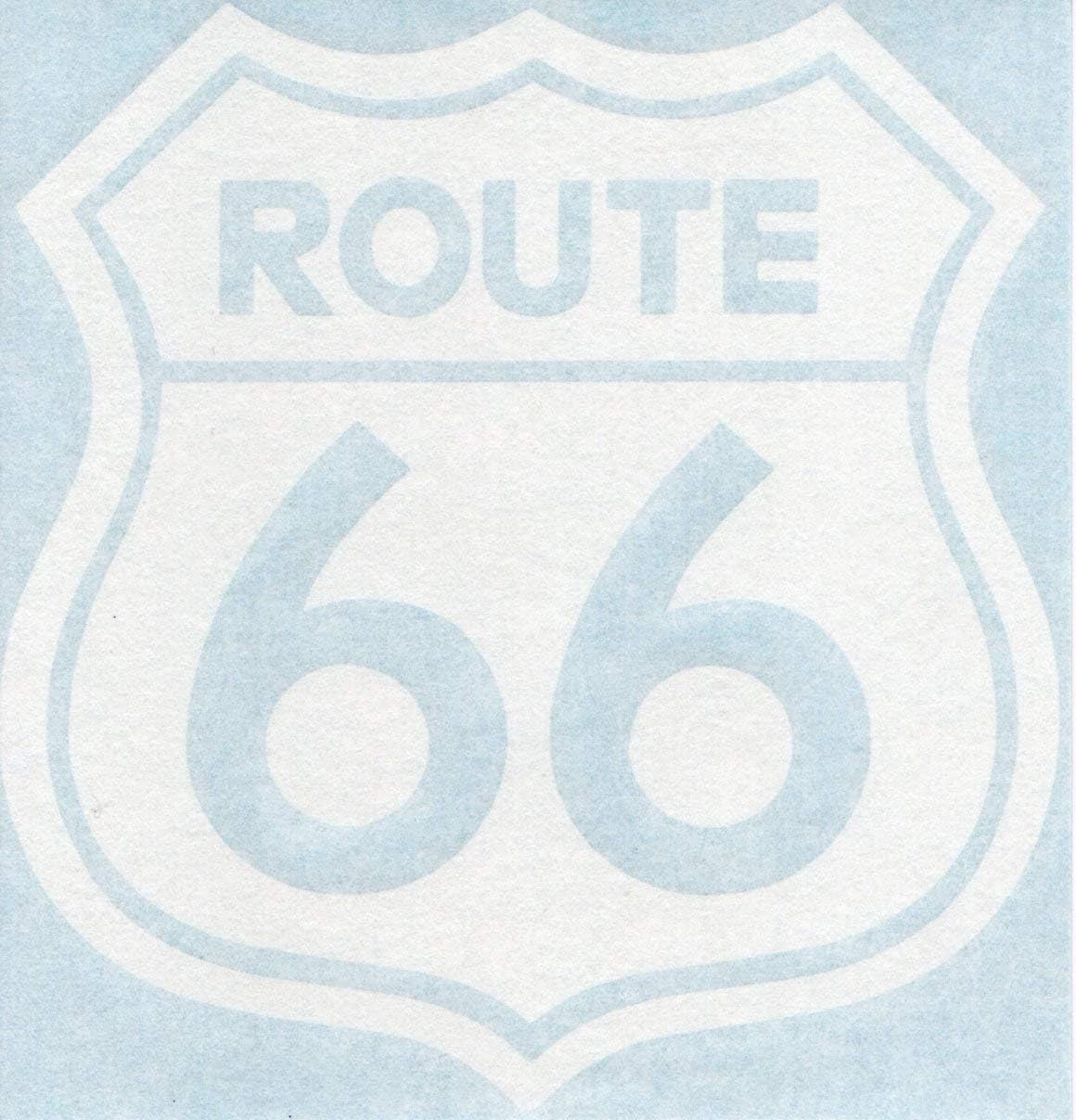 - Route 66 - US 66 Will Rogers Highway Main Street of America Mother Road - Cars Trucks Moped Helmet Hard Hat Auto Automotive Craft Laptop Vinyl Decal Window Wall Sticker 10245