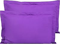 Vista 42 de FLXXIE Juego de 2 fundas de almohada estándar de microfibra, resistentes a la decoloración, a las arrugas y al encogimiento, fundas de almohada