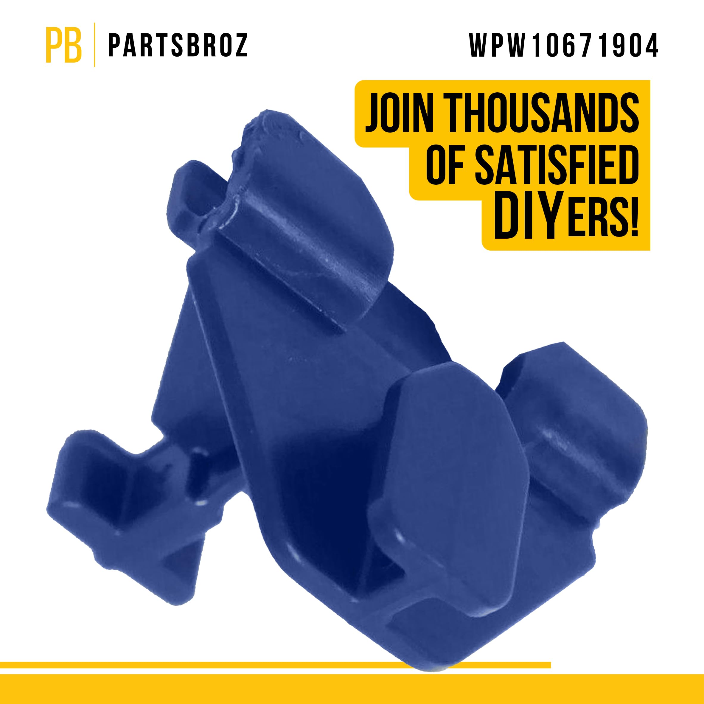 Whirlpool Lower Dishrack Whirlpool Replacement Dishrack Clip For