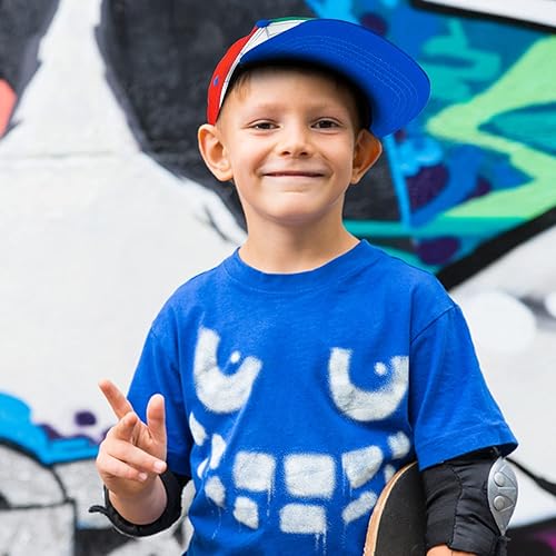 Miniatura 5 de Marvel Sombrero de Spiderman para niños, gorra de béisbol transpirable de Spiderman para niños pequeños, niños de 3 a 9 años