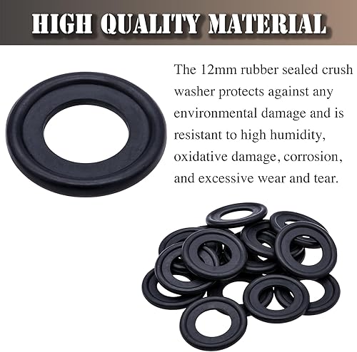 Vista 86 de 20 piezas de tapón de drenaje de aceite de motor de repuesto para M16 11137546275 Anillo de junta para MINI Cooper, R56, Clubman, Cabrio, Coupé