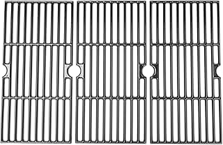 Hisencn Grill Grates Replacement for Charbroil Advantage 463343015, 463344015, 463344116, Kenmore, Advantage Gas2coal Parts 463340516, G467-0002-W1, 16 15/16" Porcelain Enameled Cooking Grids, 3 Packs