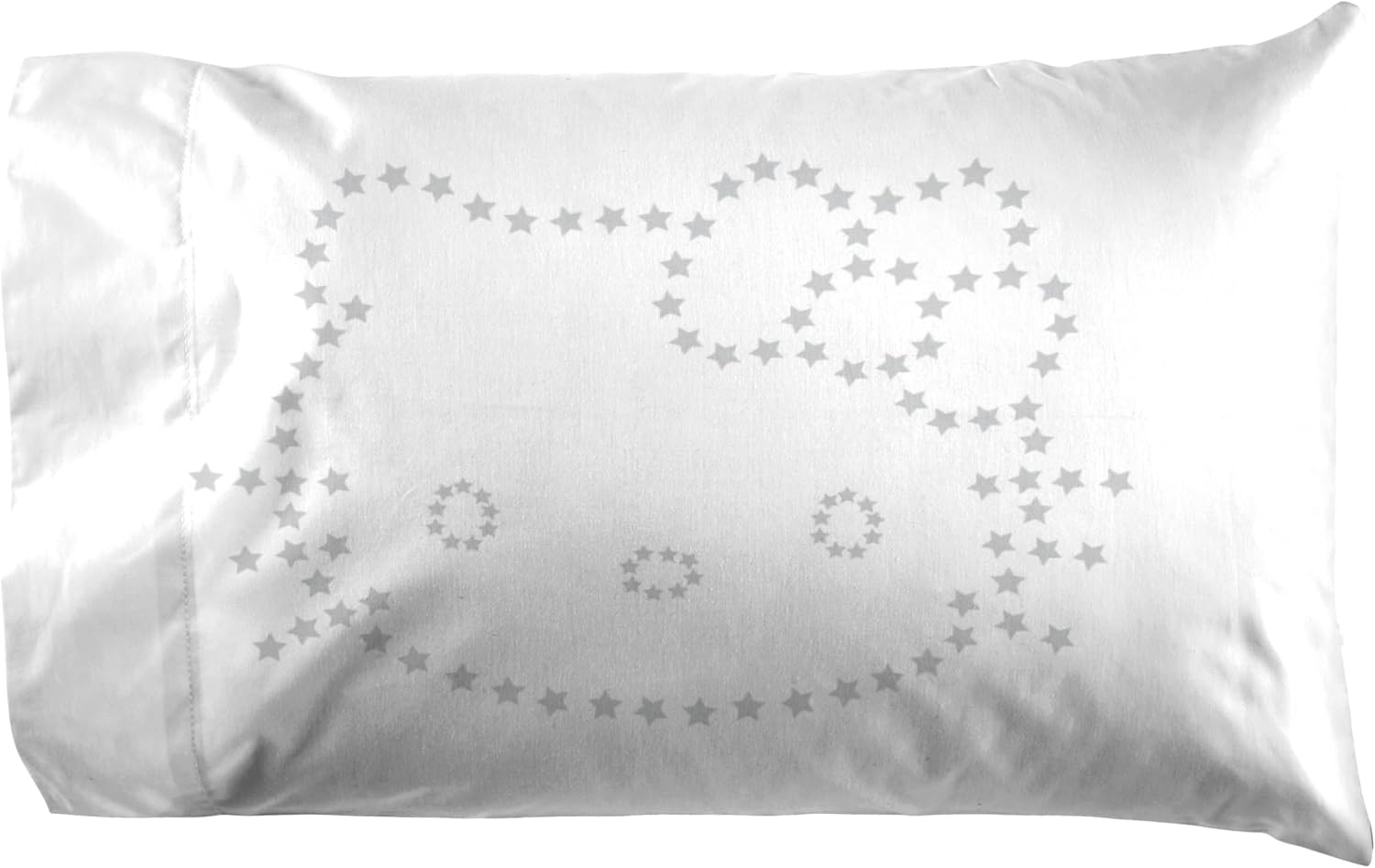 Jay Franco Sheet Set with Fitted, Flat Sheets & Pillow Cover - Ultra-Soft Bedding with Pillowcase for Room Decor, White - Hello Kitty, 3 Piece Twin