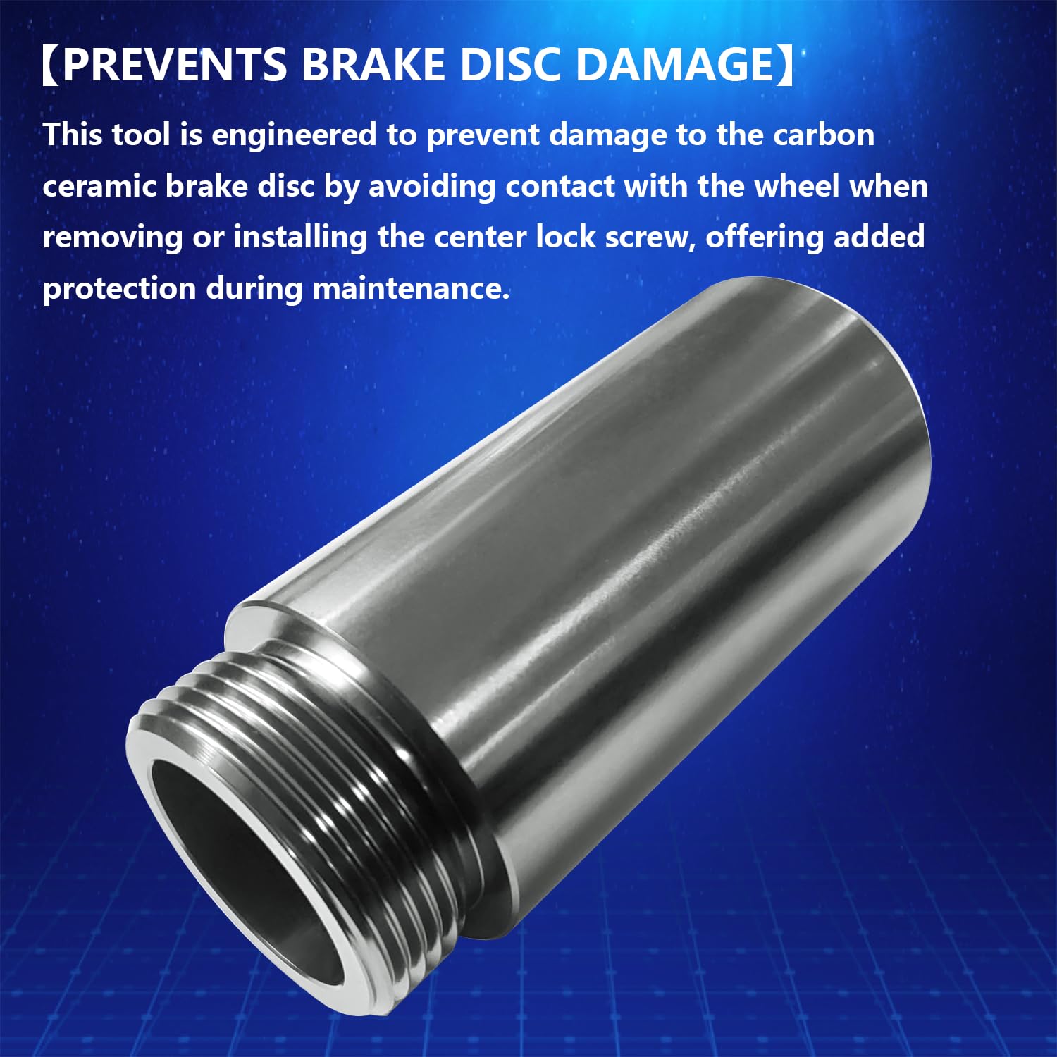 ZKTOOL Center Lock Wheel Alignment Tool for Porsche 911 997 992 718 & Lamborghini STO, Thread Size is 55×3.0MM