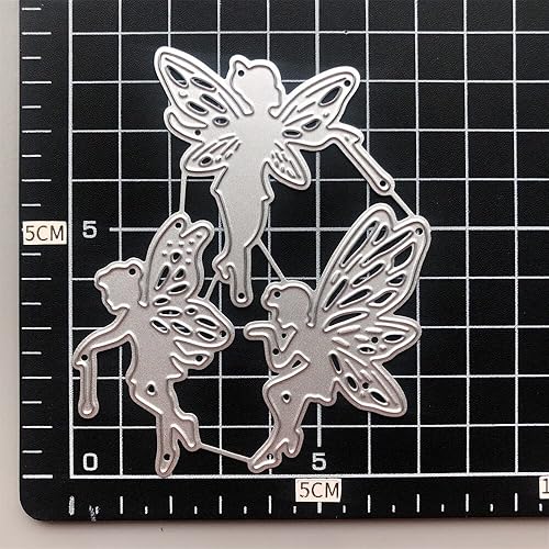 Miniatura 2 de FreeShipping Más de 15 USD 2022 Nuevos troqueles de corte de metal de hadas de Navidad para hacer tarjetas, papel de gofrado, álbumes de fotos,