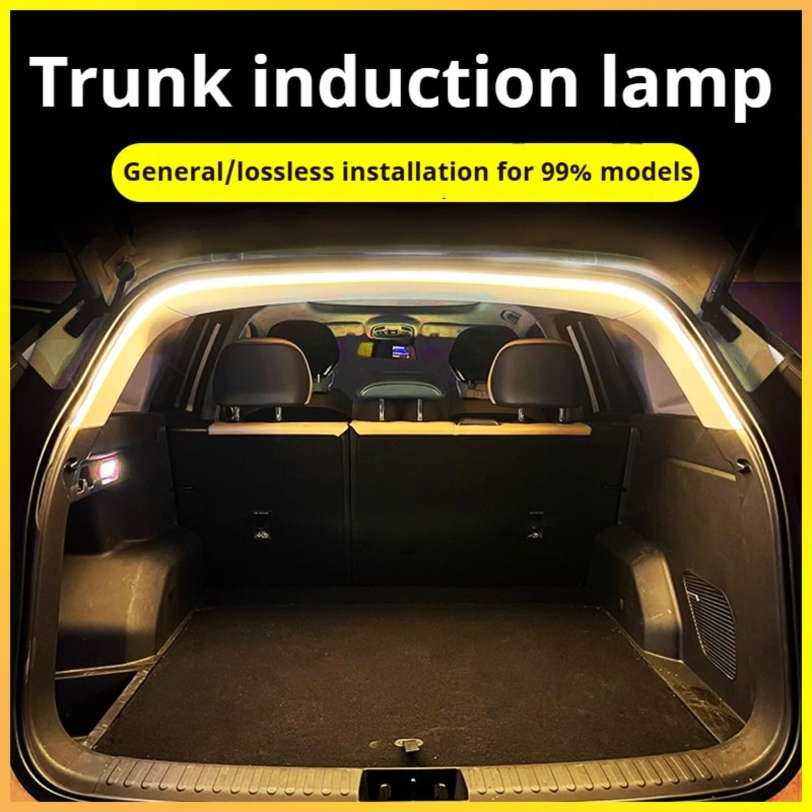 Dynamic Flowing LED Bagagliaio Auto - Striscia Luminosa 4m Blu Ghiaccio - Foto 6