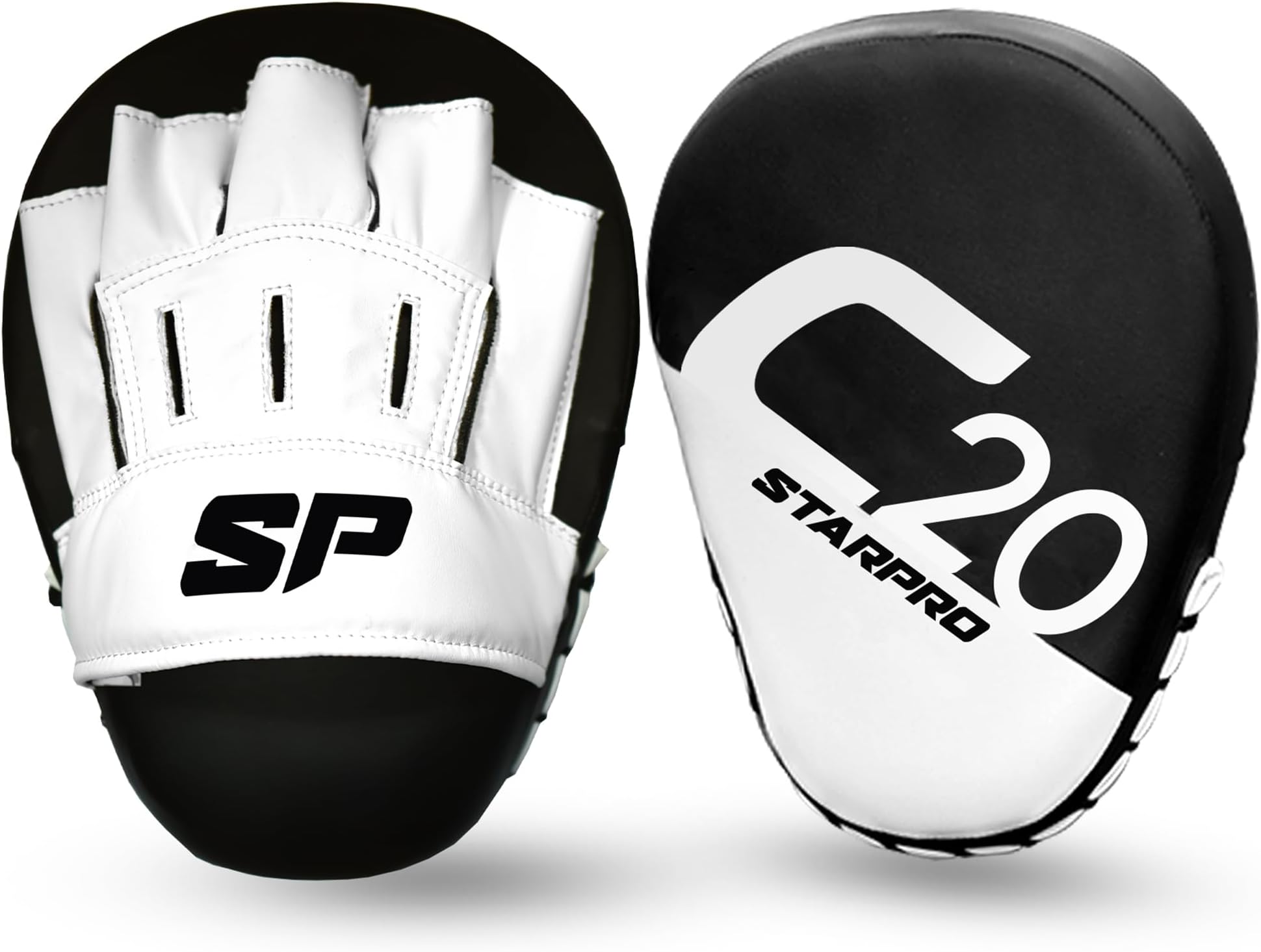 Boxing Mitts - Punch Mitts Training Hand Pads for Men Women with Secure Hook & Loop MMA Muay Thai