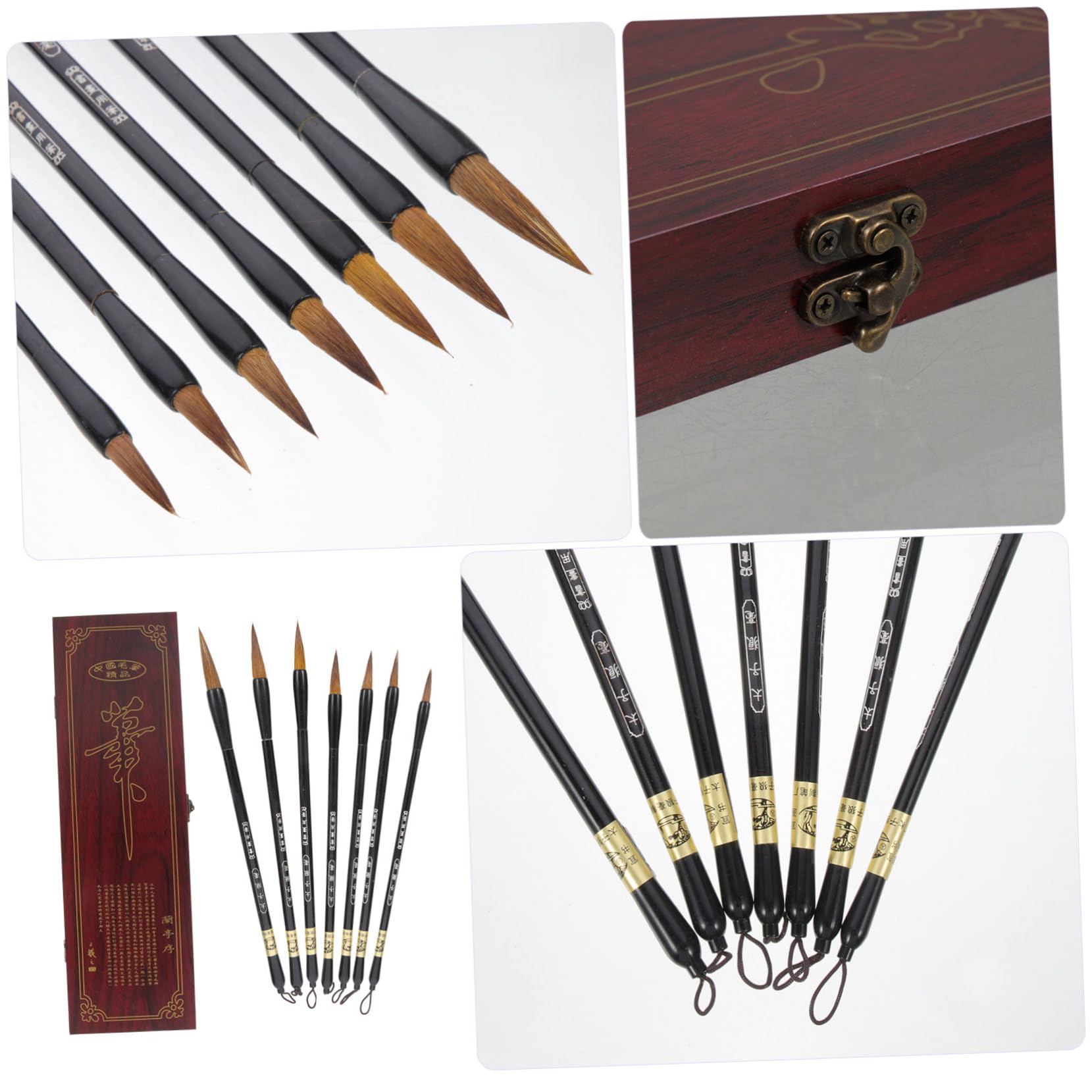 Homoyoyo 1 Set Calligraphy Brush for Beginners Multi Function Art Brush Pens for Painting and Drawing Durable Easy to Hold Home Supplies