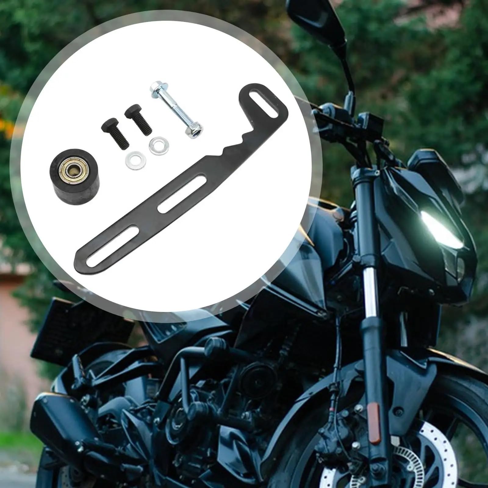 Nadaje się do mini-motocykli i zestawu regulacji napinacza łańcucha w silnikach benzynowych napinacz łańcucha stałego biegu