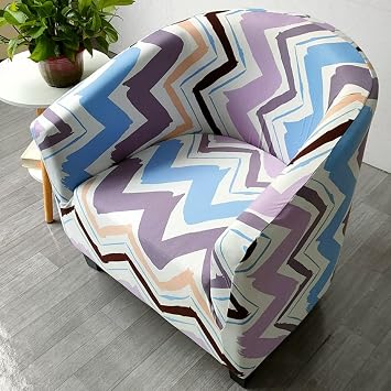 Club Chair Slipcover Tub Chair Cover Stretch Armchair Covers Sofa Cover Furniture Protector for Living Room