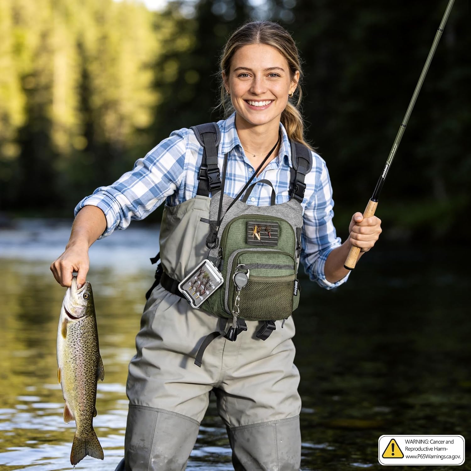 Tenkara Rod in 10.6ft/11.6ft, Complete Beginner Tenkara Rod Kit Ultralight Travel Fishing Rods Fly Fishing Kit with Flies Tippet and Storage Bag