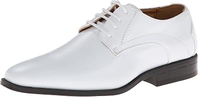 Amazon.com: Stacy Adams Carmichael zapatos de vestir con cordones y  uniforme Oxford (niño/niño grande), blanco, 13 pequeño niño : Ropa, Zapatos  y Joyería