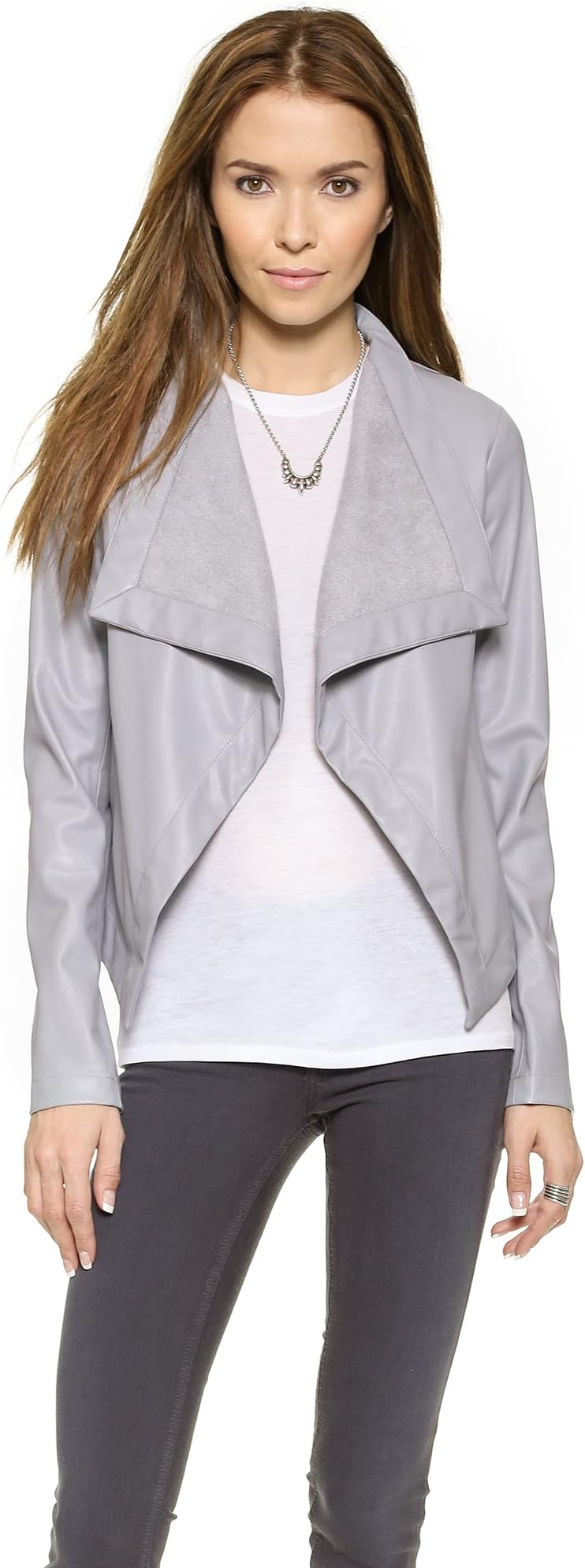 BB Dakota Women's Lillian Drapey Front Jacket