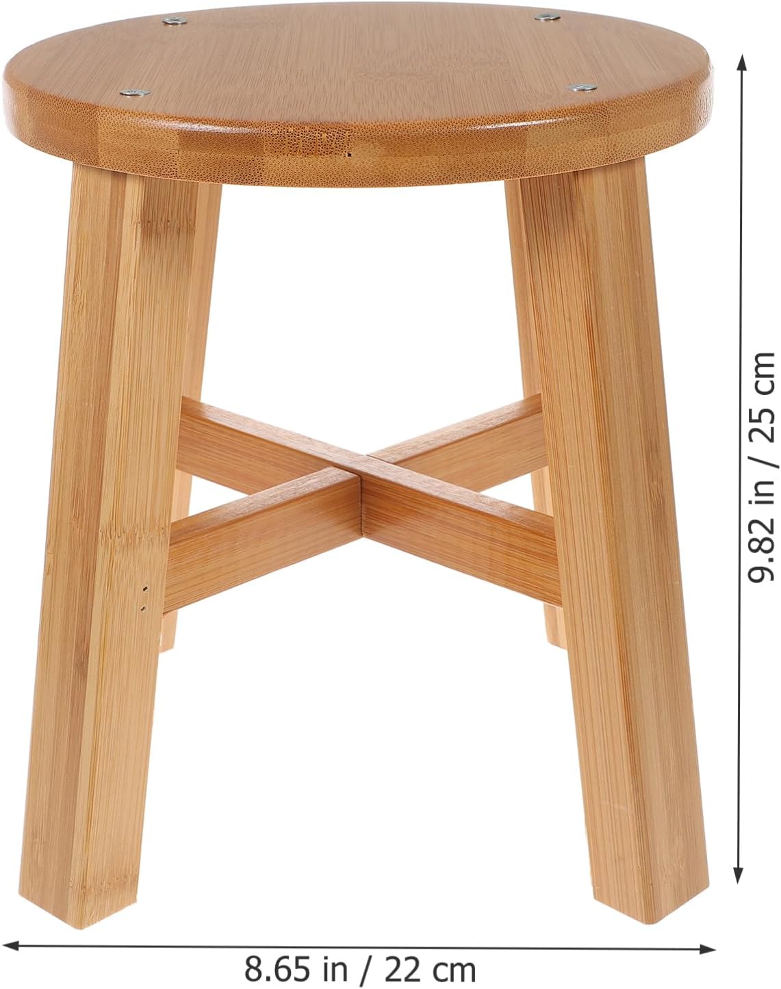 Natural Bamboo Gardening Stool Small Step Stool for Bath Boys and Girls Household Furniture