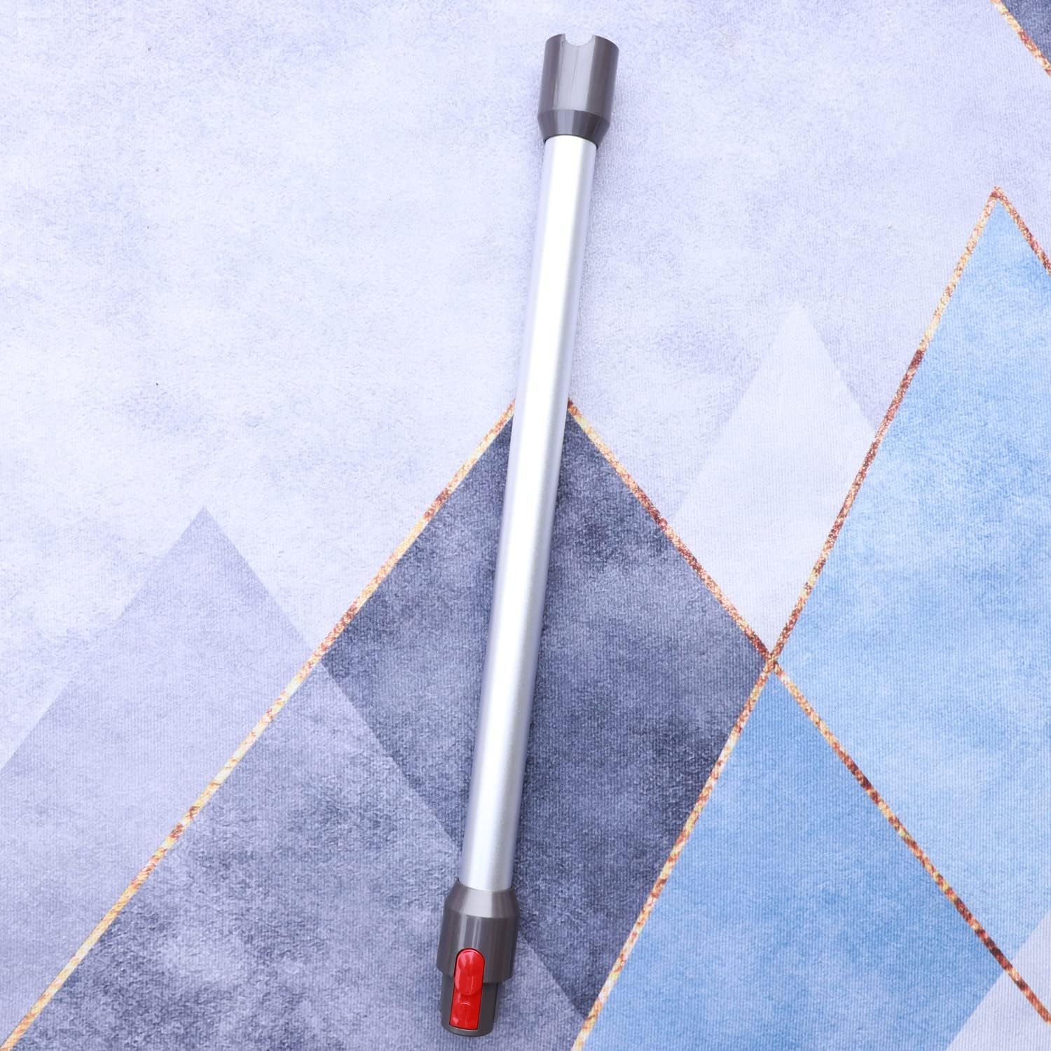 Quick Release Wand Compatible with Dyson V15 V11 V10 V8 V7 Stick Vacuum Cleaner replacement ,Attachment Extension Tube 28.4 inches (silver)