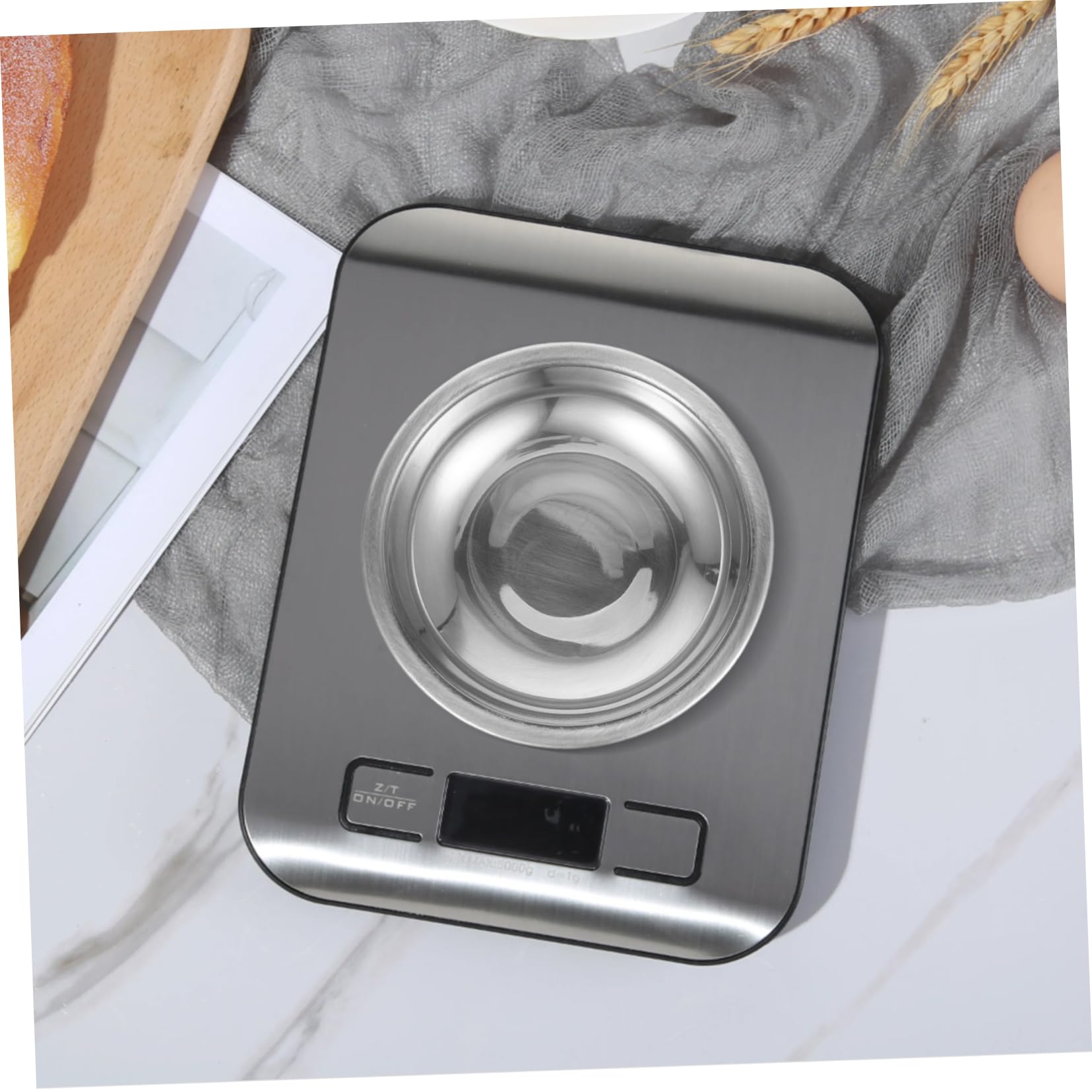 BRIGHTFUFU 2pcs Electronic Scale Tray Jewelry Tray Tiny Plates Rhinestones Pans Weighing Pans for Scales Digital Food Scale Rhinestones Scale Weighing Plates Silver Stainless Steel