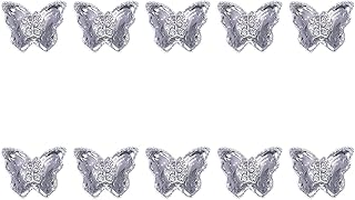 10Pcs Nail Art Rhinestones Luxury Crystal Diamonds Jewels Zircon Decorations Art Rhinestones Embellishment